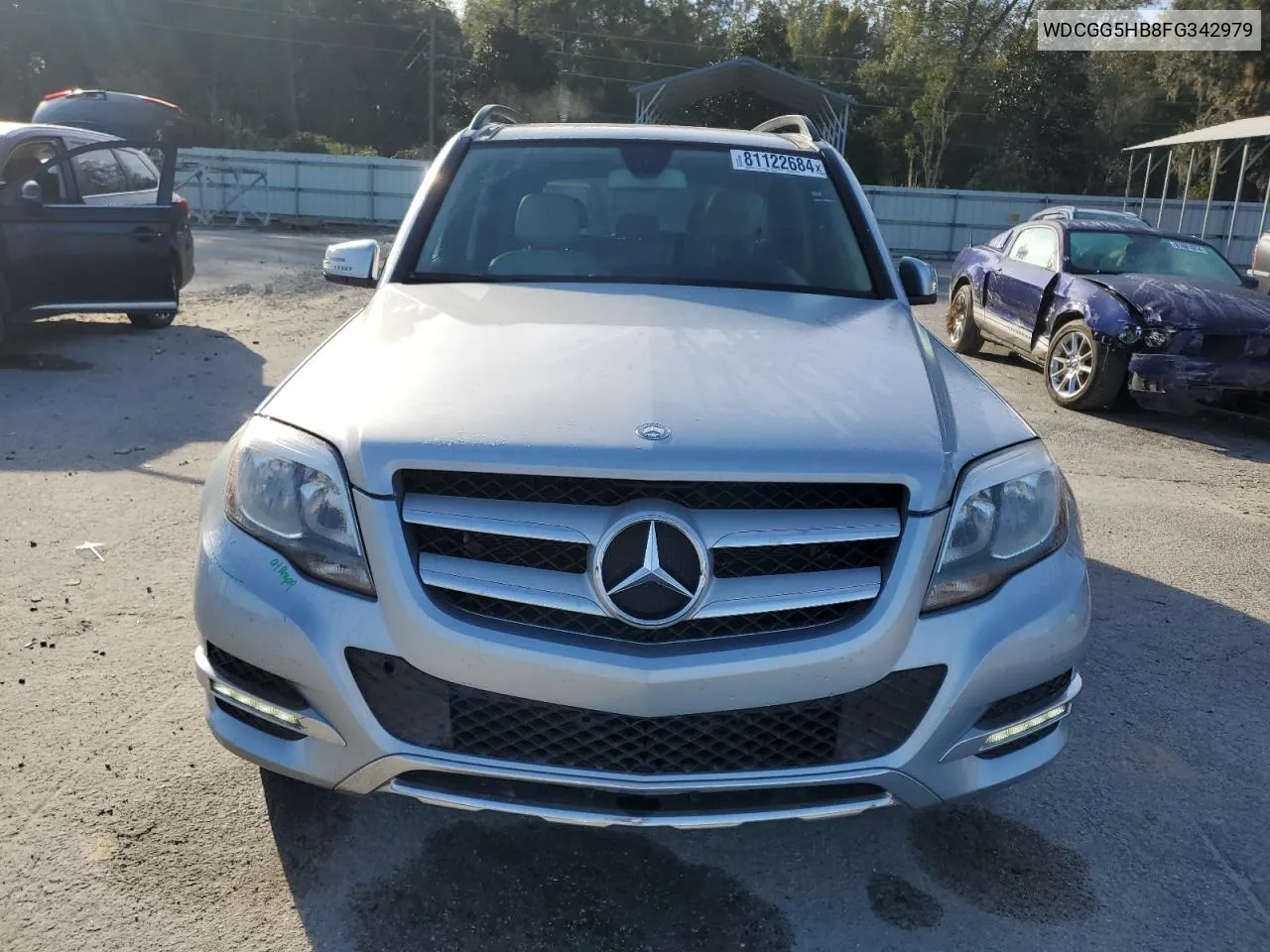 2015 Mercedes-Benz Glk 350 VIN: WDCGG5HB8FG342979 Lot: 81122684