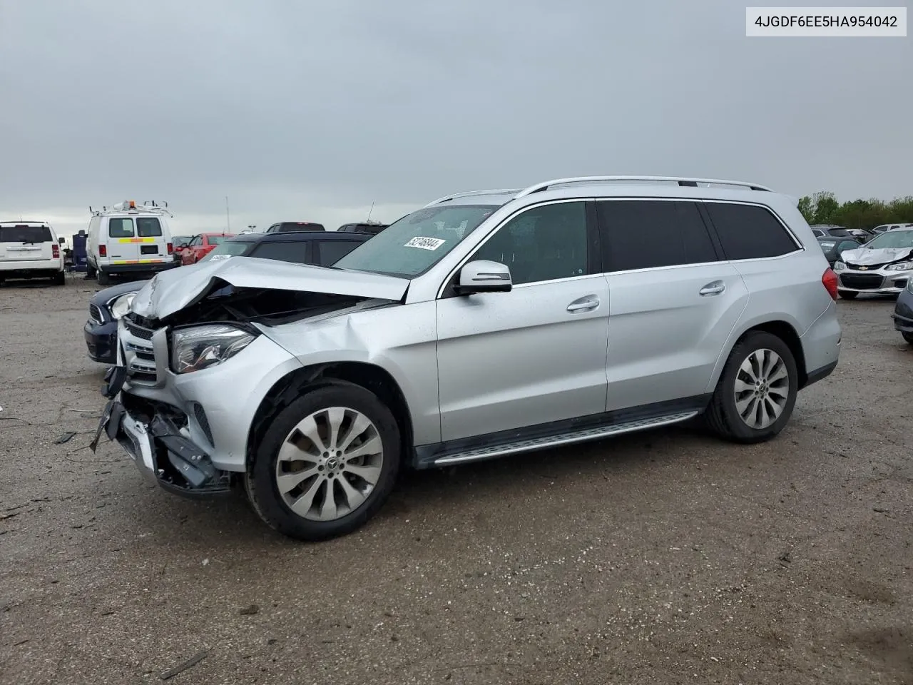 2017 Mercedes-Benz Gls 450 4Matic VIN: 4JGDF6EE5HA954042 Lot: 52746844