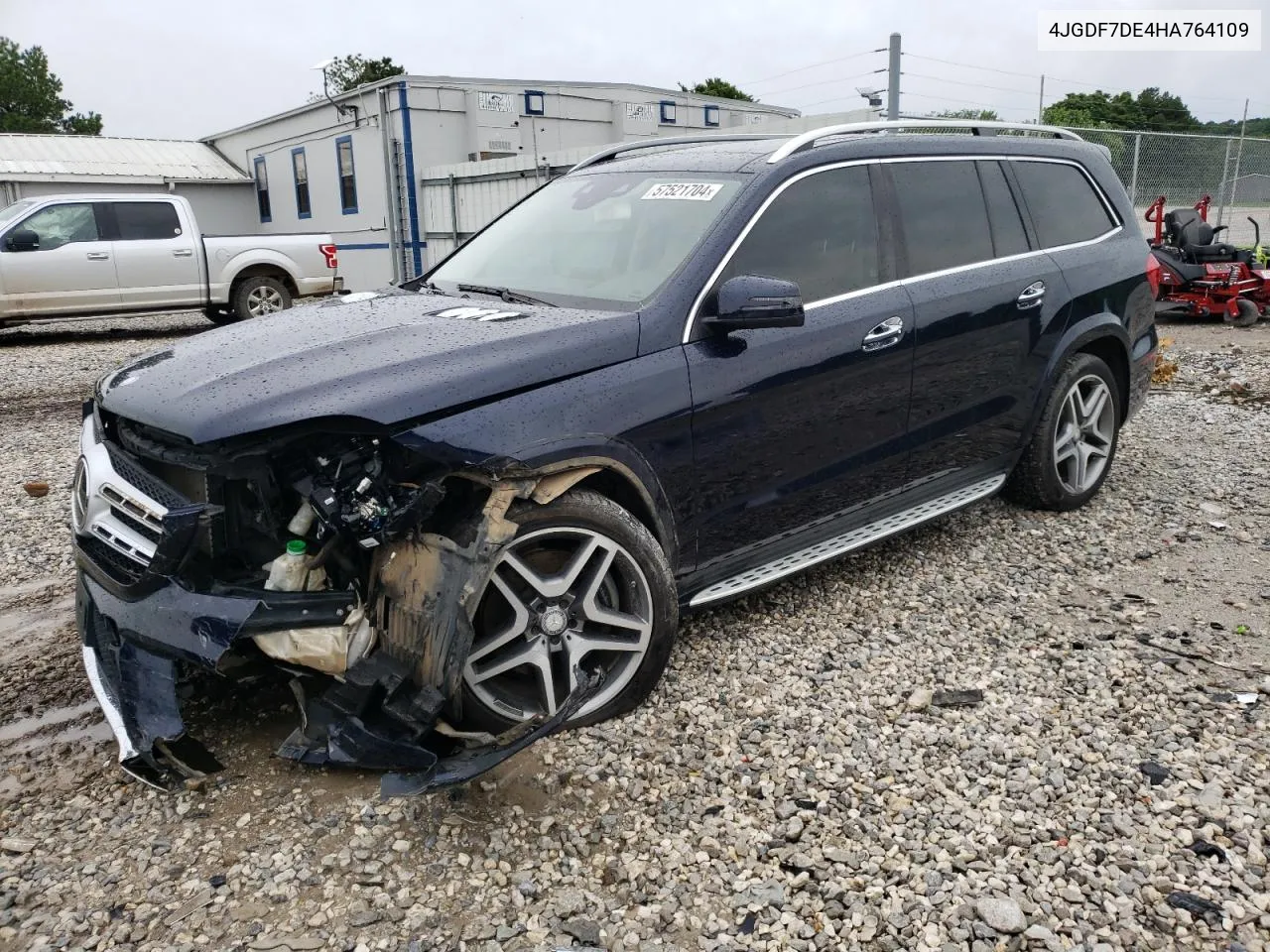 2017 Mercedes-Benz Gls 550 4Matic VIN: 4JGDF7DE4HA764109 Lot: 57521704