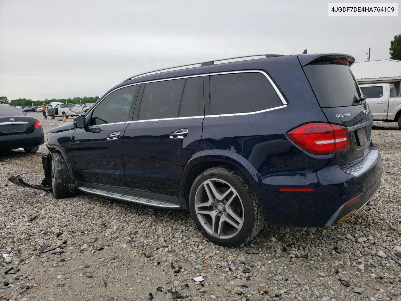 2017 Mercedes-Benz Gls 550 4Matic VIN: 4JGDF7DE4HA764109 Lot: 57521704