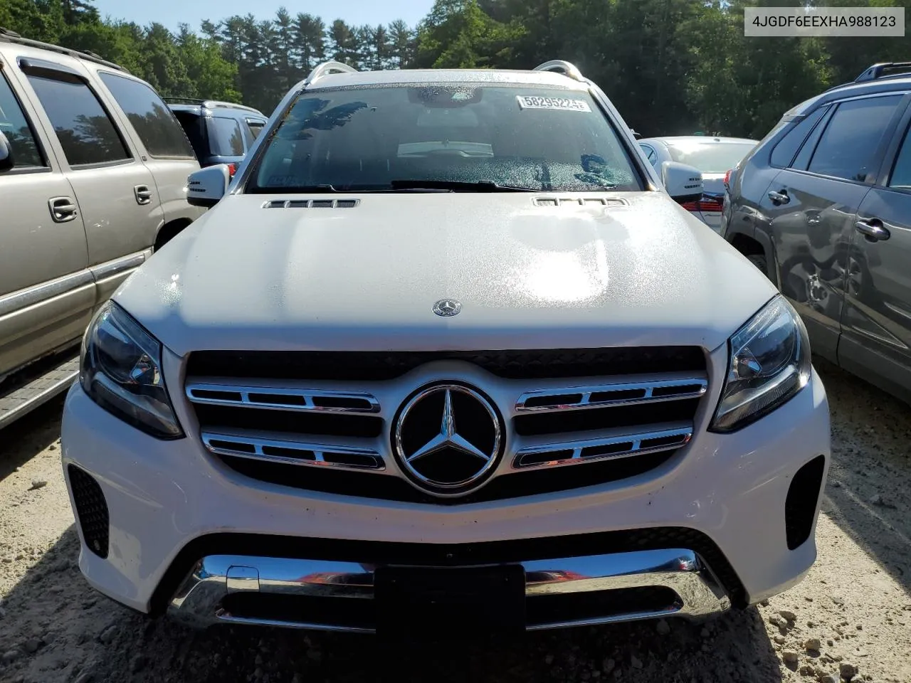 2017 Mercedes-Benz Gls 450 4Matic VIN: 4JGDF6EEXHA988123 Lot: 58295224