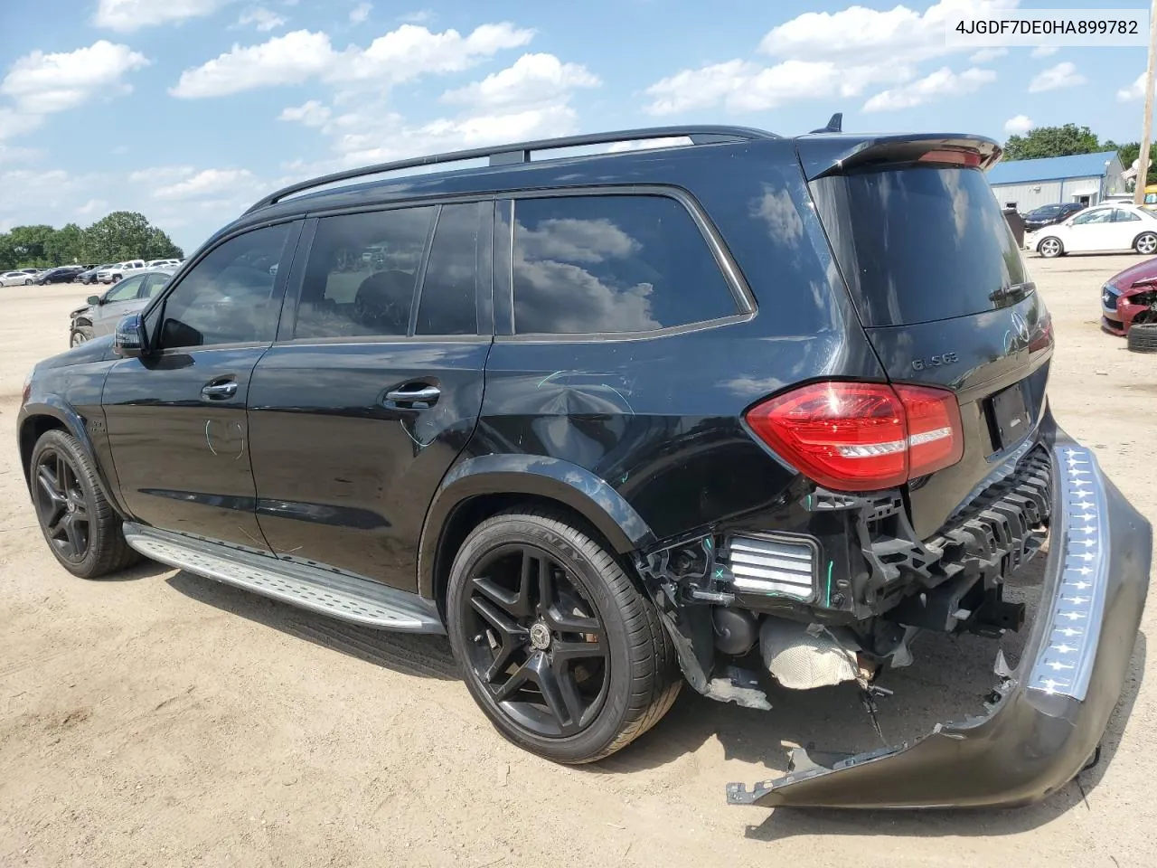 2017 Mercedes-Benz Gls 550 4Matic VIN: 4JGDF7DE0HA899782 Lot: 59004104