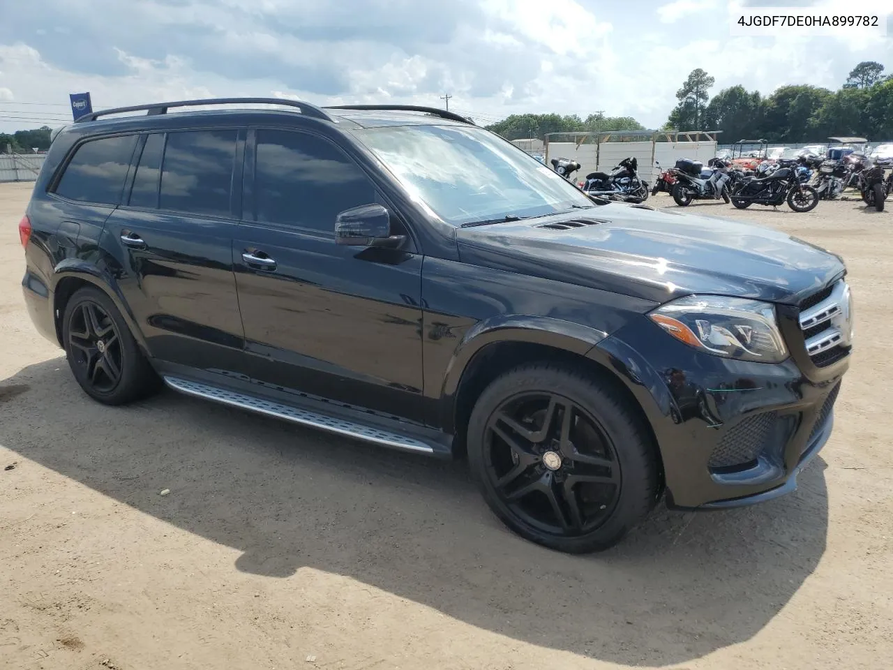 2017 Mercedes-Benz Gls 550 4Matic VIN: 4JGDF7DE0HA899782 Lot: 59004104