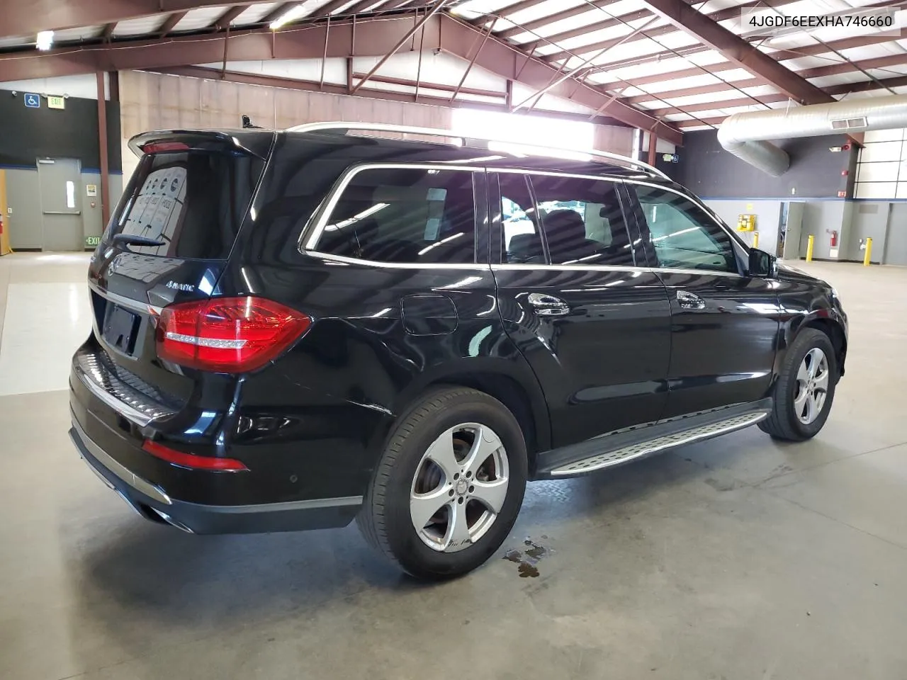 2017 Mercedes-Benz Gls 450 4Matic VIN: 4JGDF6EEXHA746660 Lot: 61622684