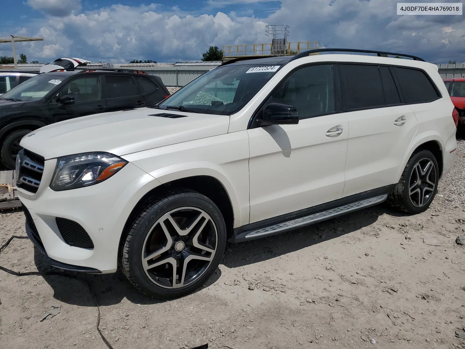 2017 Mercedes-Benz Gls 550 4Matic VIN: 4JGDF7DE4HA769018 Lot: 61722524