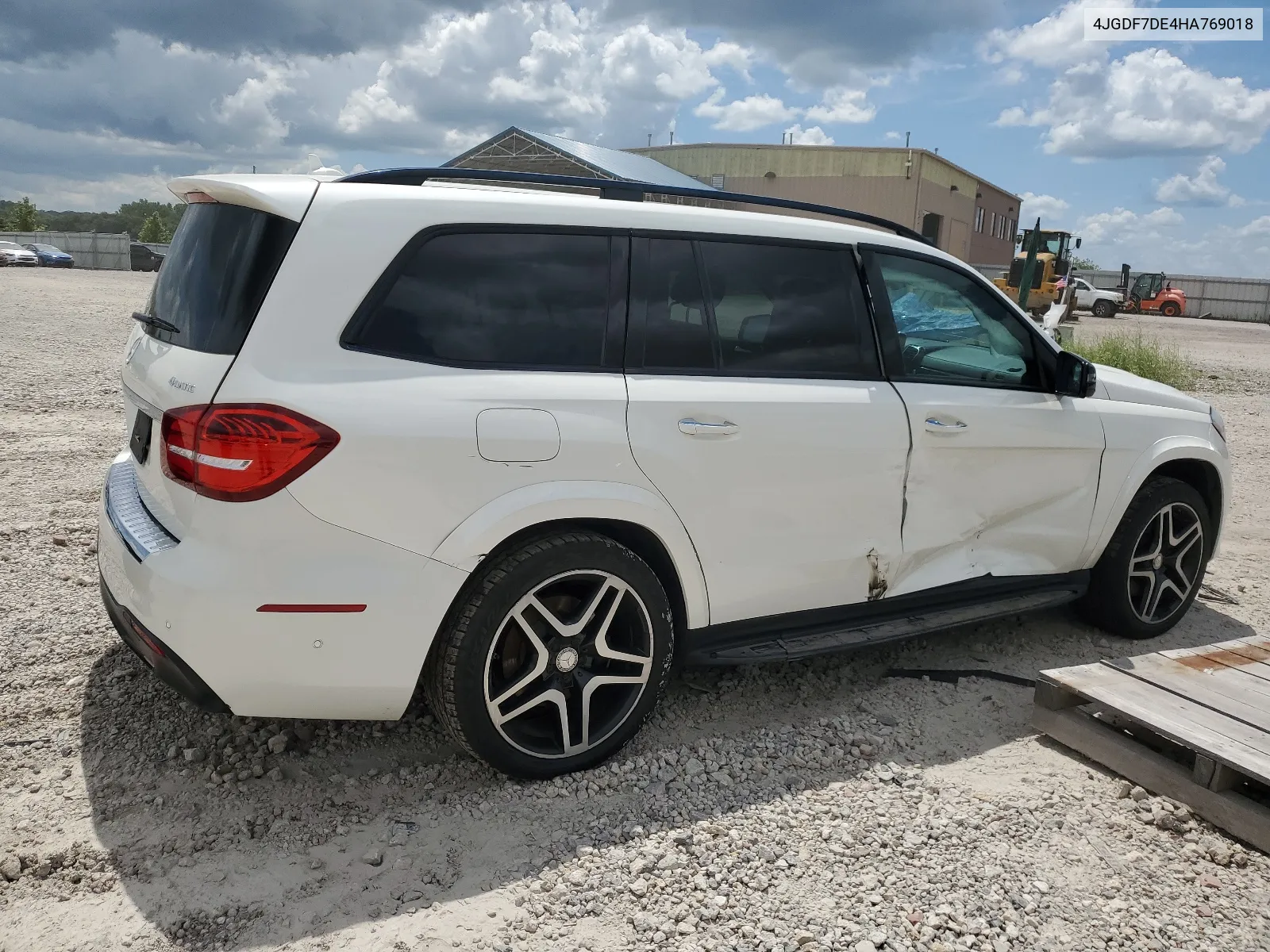 2017 Mercedes-Benz Gls 550 4Matic VIN: 4JGDF7DE4HA769018 Lot: 61722524