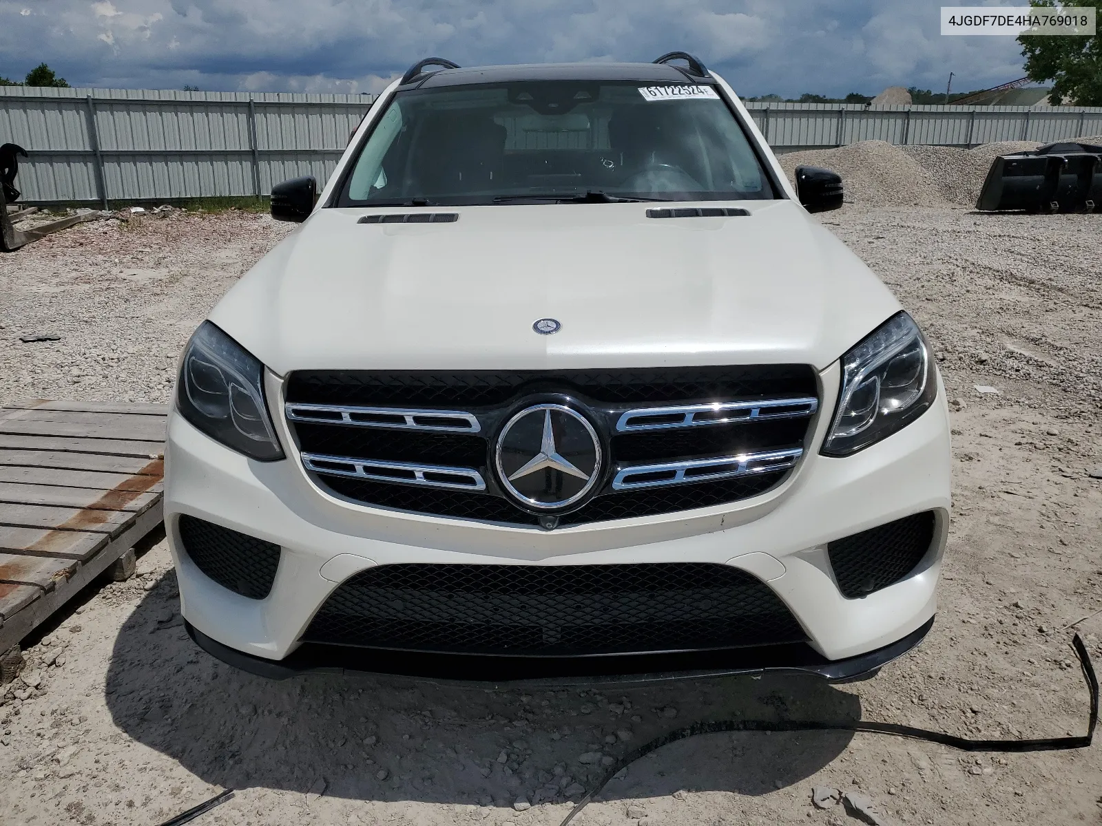 2017 Mercedes-Benz Gls 550 4Matic VIN: 4JGDF7DE4HA769018 Lot: 61722524