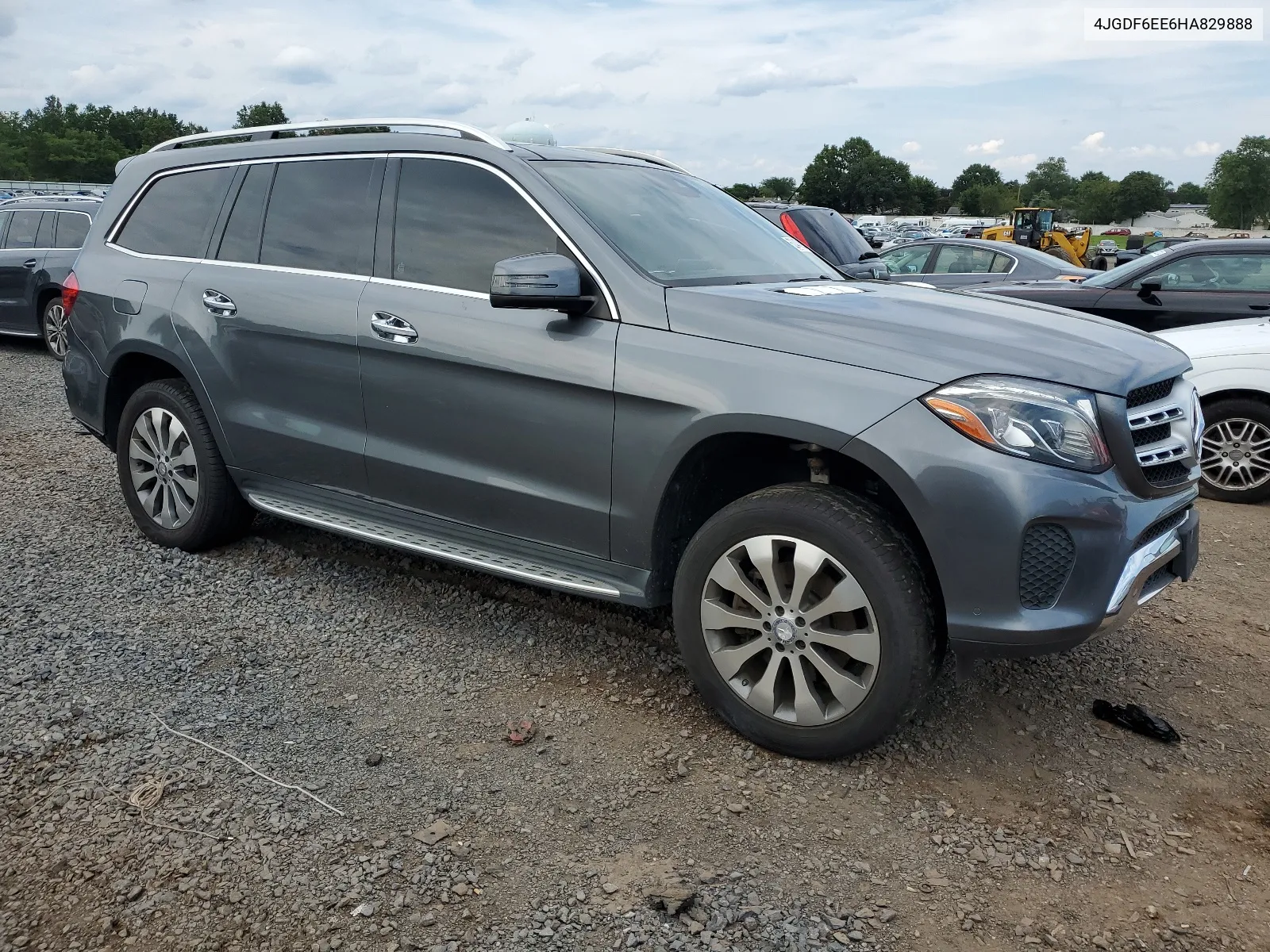 2017 Mercedes-Benz Gls 450 4Matic VIN: 4JGDF6EE6HA829888 Lot: 62447894