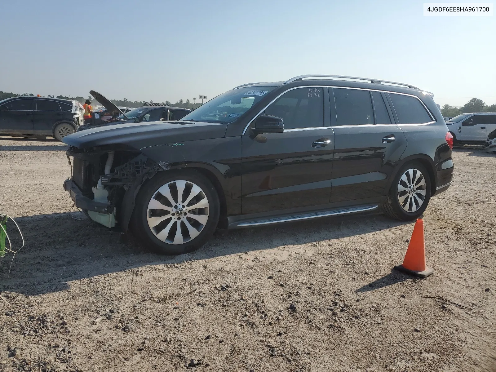 2017 Mercedes-Benz Gls 450 4Matic VIN: 4JGDF6EE8HA961700 Lot: 66122294