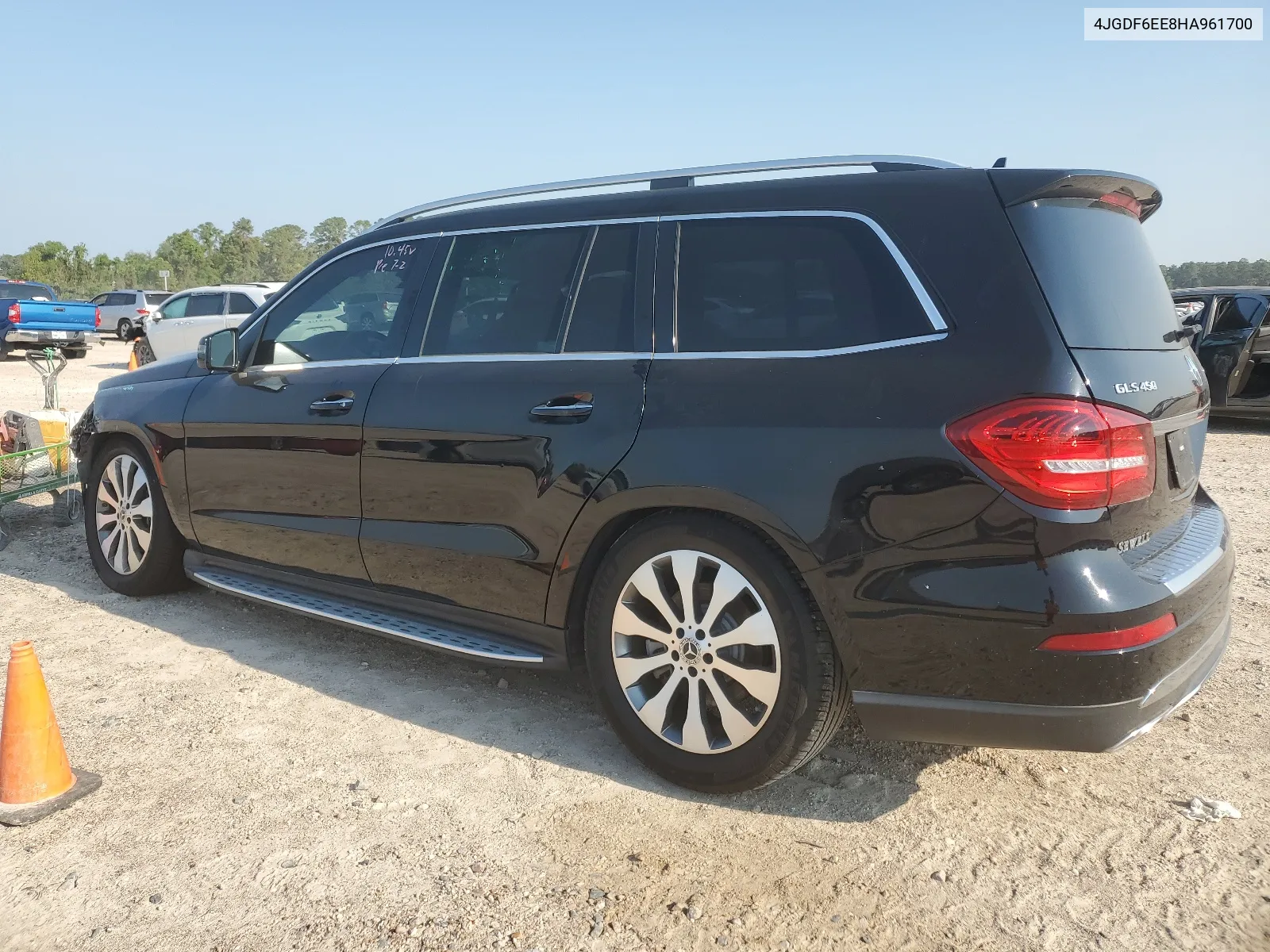 2017 Mercedes-Benz Gls 450 4Matic VIN: 4JGDF6EE8HA961700 Lot: 66122294