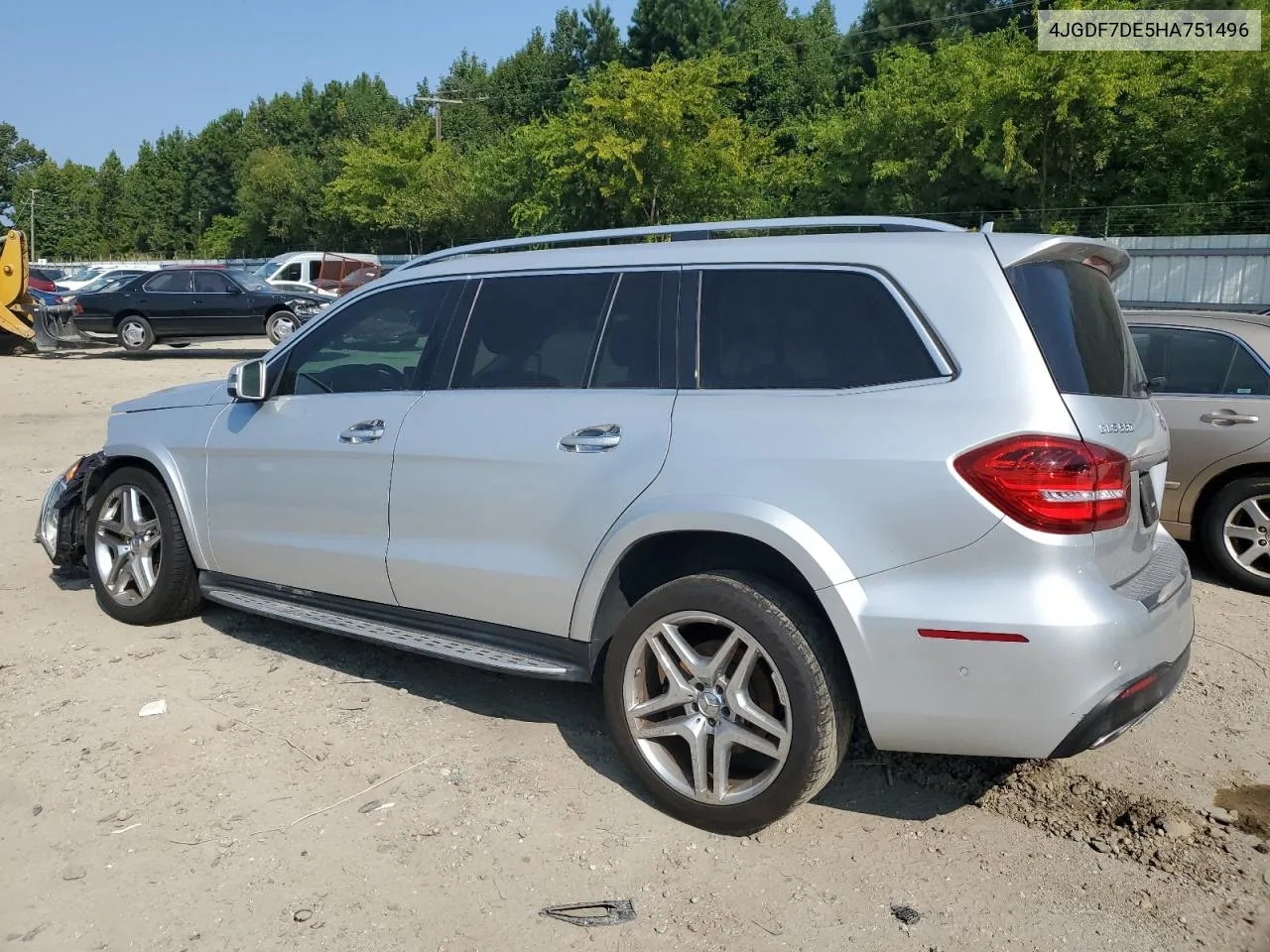 2017 Mercedes-Benz Gls 550 4Matic VIN: 4JGDF7DE5HA751496 Lot: 67237484