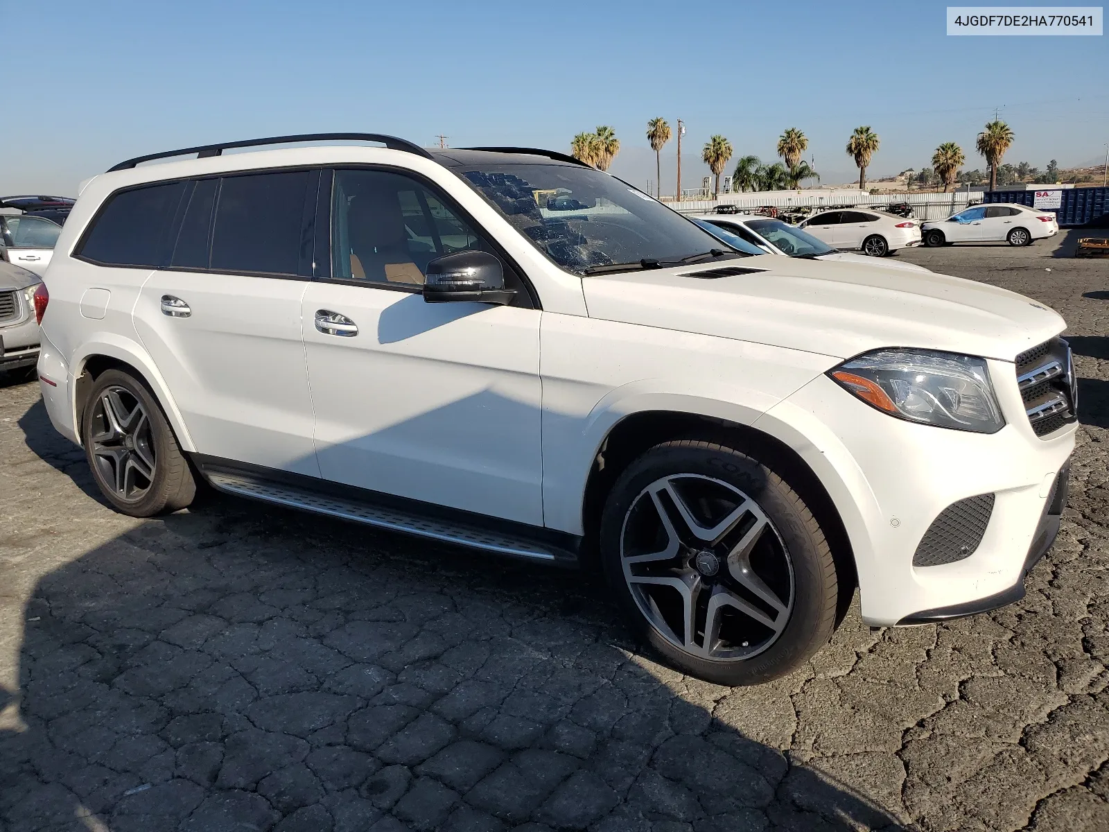 2017 Mercedes-Benz Gls 550 4Matic VIN: 4JGDF7DE2HA770541 Lot: 67421044