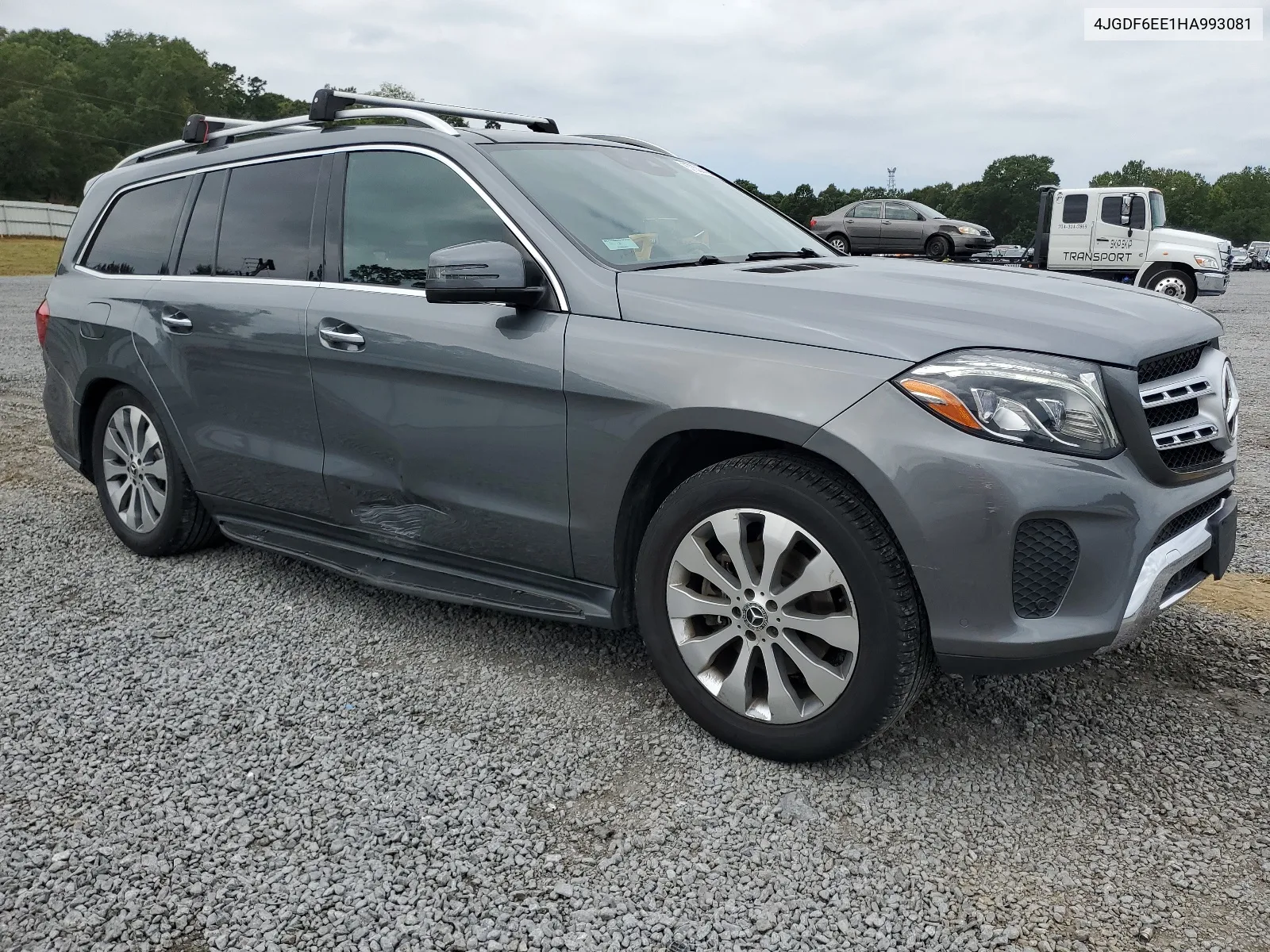 2017 Mercedes-Benz Gls 450 4Matic VIN: 4JGDF6EE1HA993081 Lot: 67630424