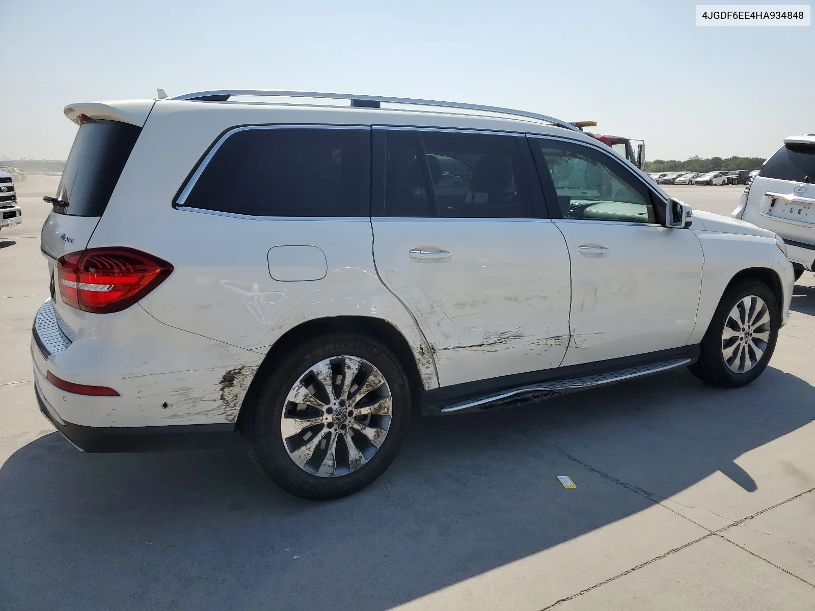 2017 Mercedes-Benz Gls 450 4Matic VIN: 4JGDF6EE4HA934848 Lot: 68285714