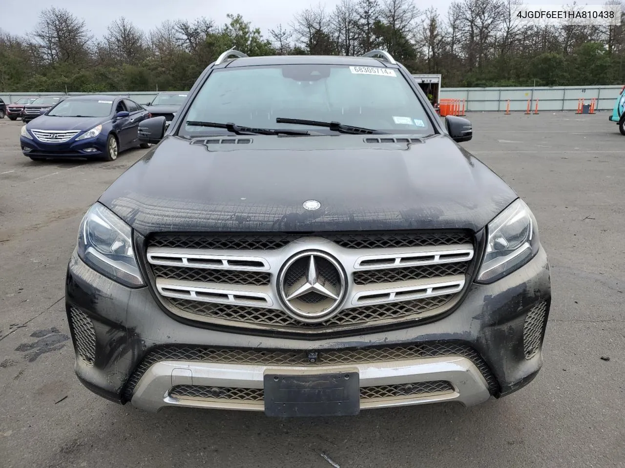 2017 Mercedes-Benz Gls 450 4Matic VIN: 4JGDF6EE1HA810438 Lot: 68305714