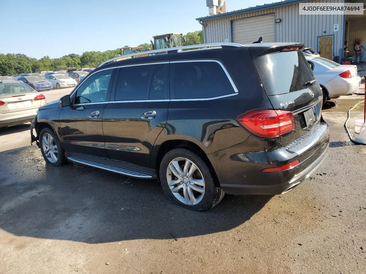 2017 Mercedes-Benz Gls 450 4Matic VIN: 4JGDF6EE9HA874694 Lot: 69668974