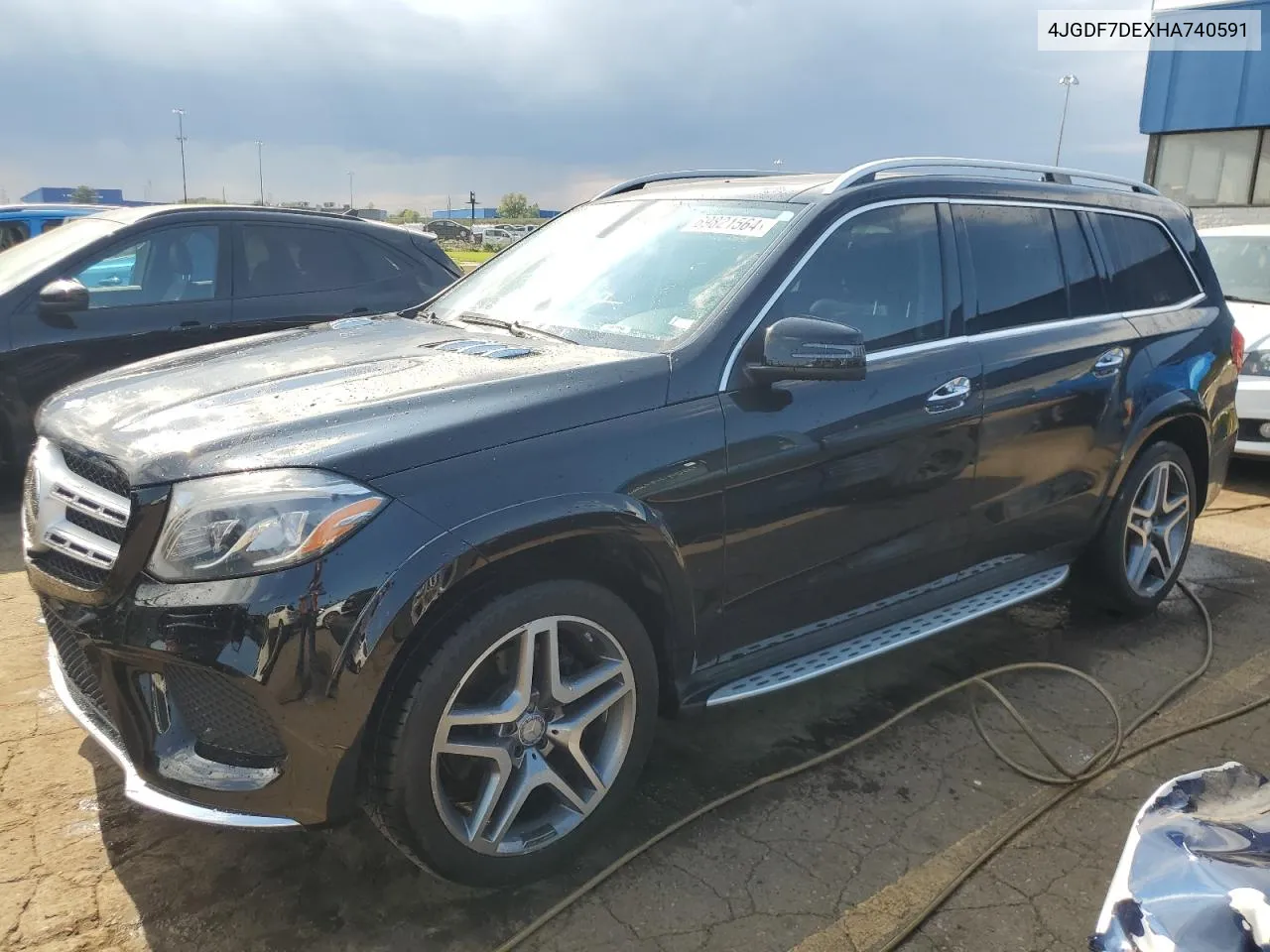 2017 Mercedes-Benz Gls 550 4Matic VIN: 4JGDF7DEXHA740591 Lot: 69821564