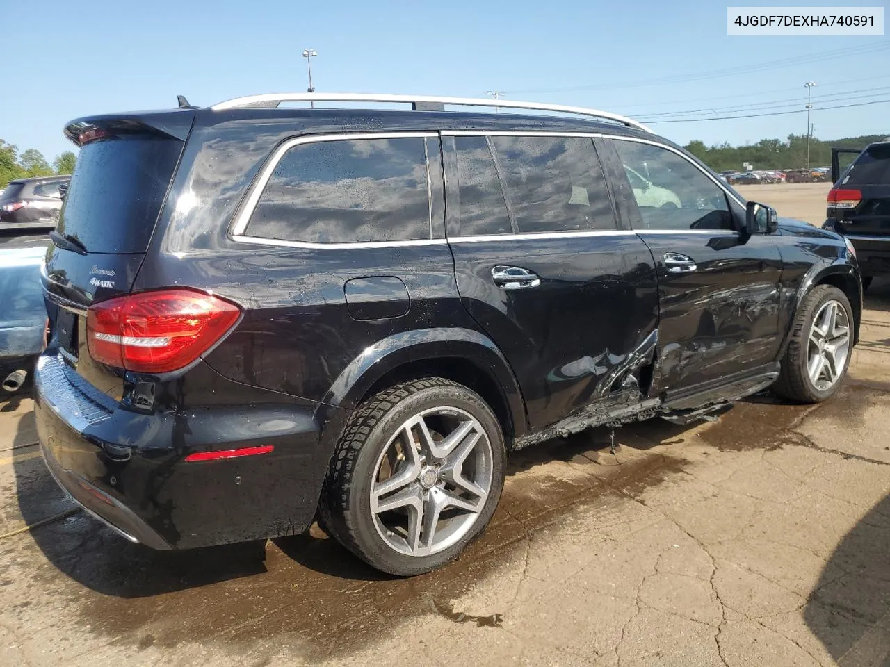 2017 Mercedes-Benz Gls 550 4Matic VIN: 4JGDF7DEXHA740591 Lot: 69821564