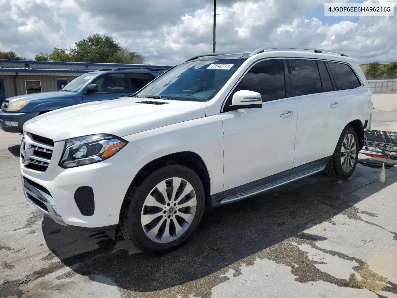 2017 Mercedes-Benz Gls 450 4Matic VIN: 4JGDF6EE6HA962165 Lot: 70642774