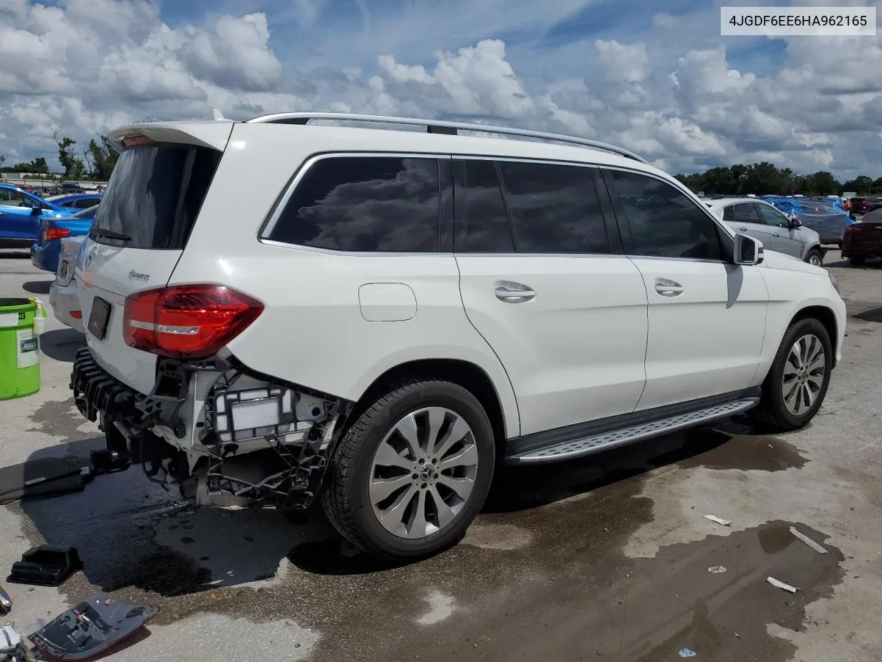 2017 Mercedes-Benz Gls 450 4Matic VIN: 4JGDF6EE6HA962165 Lot: 70642774