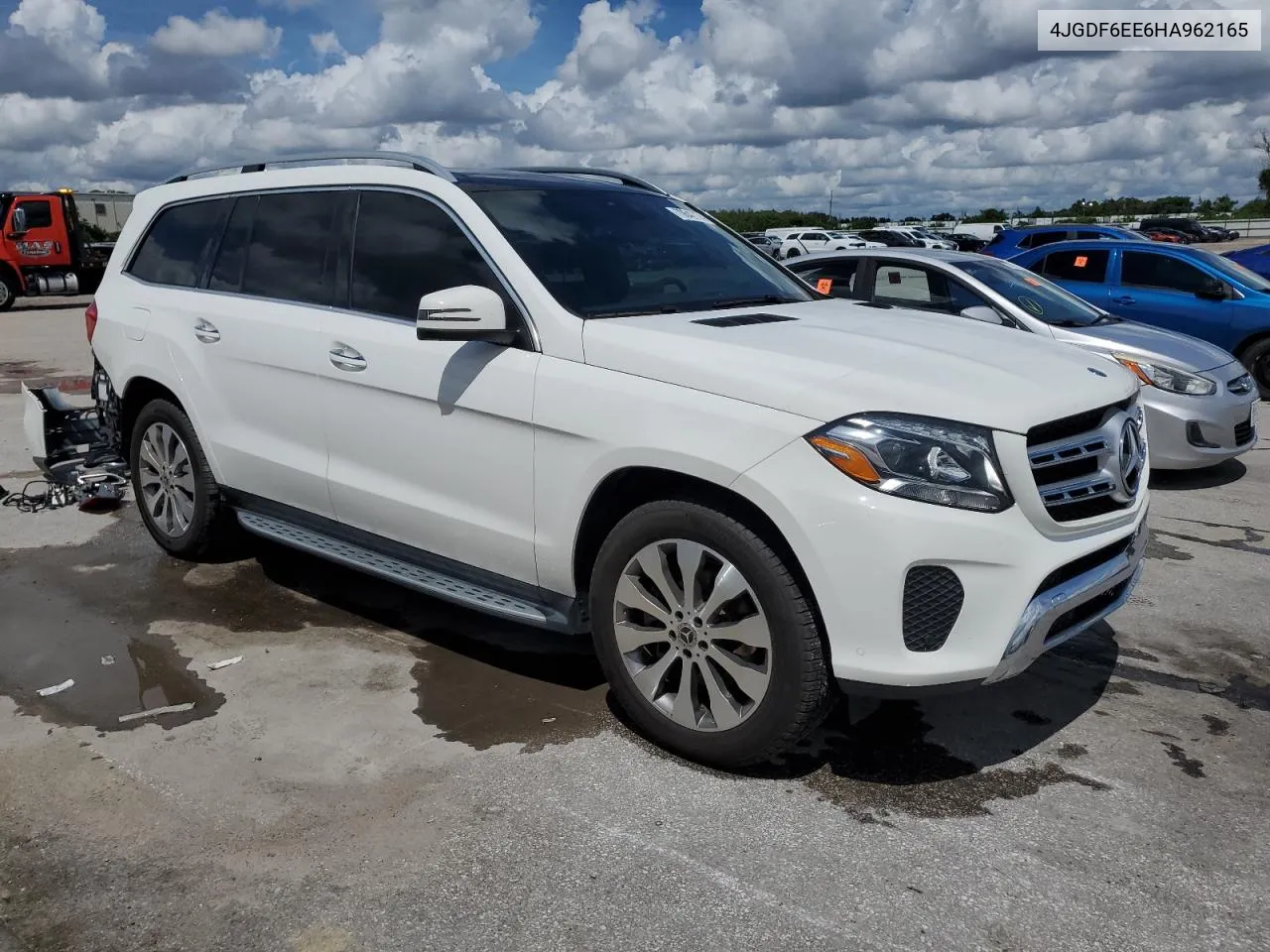 2017 Mercedes-Benz Gls 450 4Matic VIN: 4JGDF6EE6HA962165 Lot: 70642774