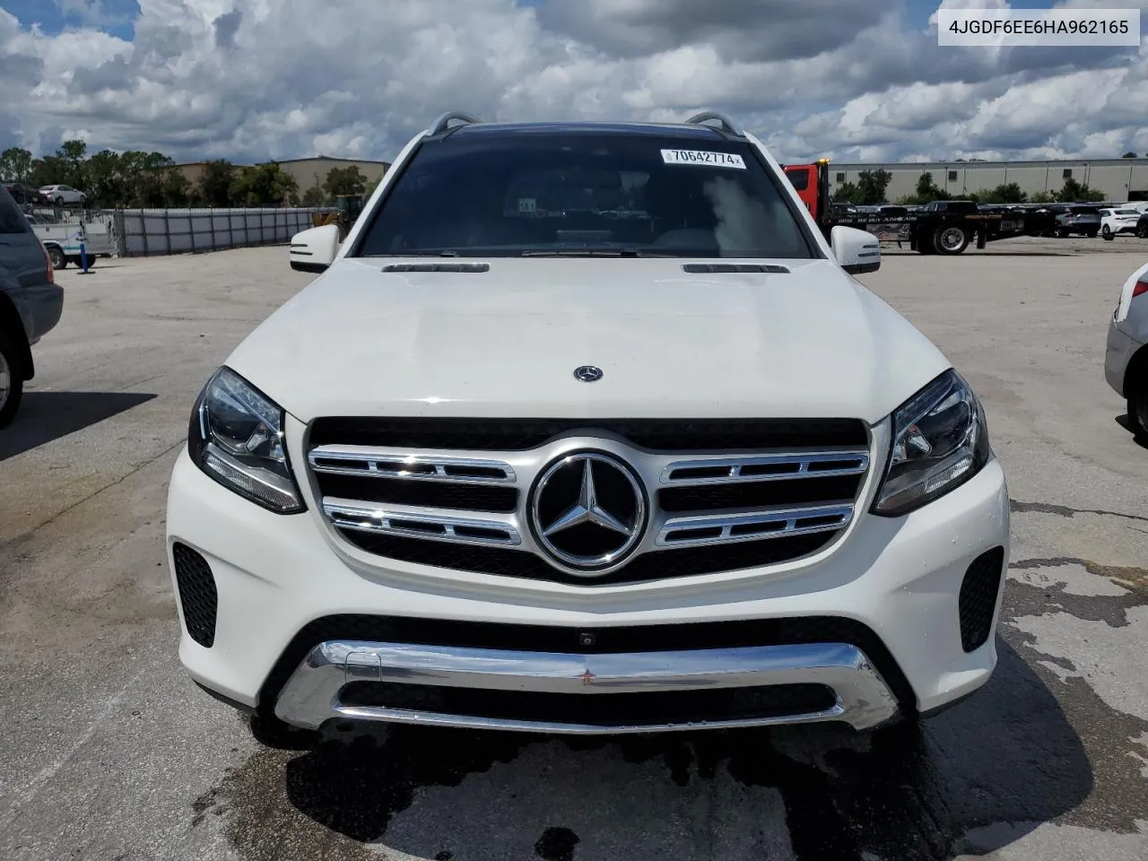 2017 Mercedes-Benz Gls 450 4Matic VIN: 4JGDF6EE6HA962165 Lot: 70642774