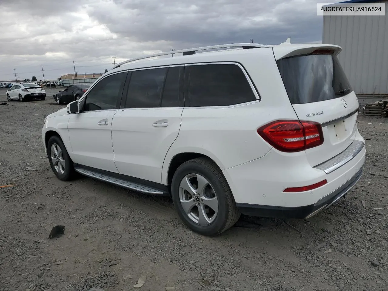 2017 Mercedes-Benz Gls 450 4Matic VIN: 4JGDF6EE9HA916524 Lot: 71022844