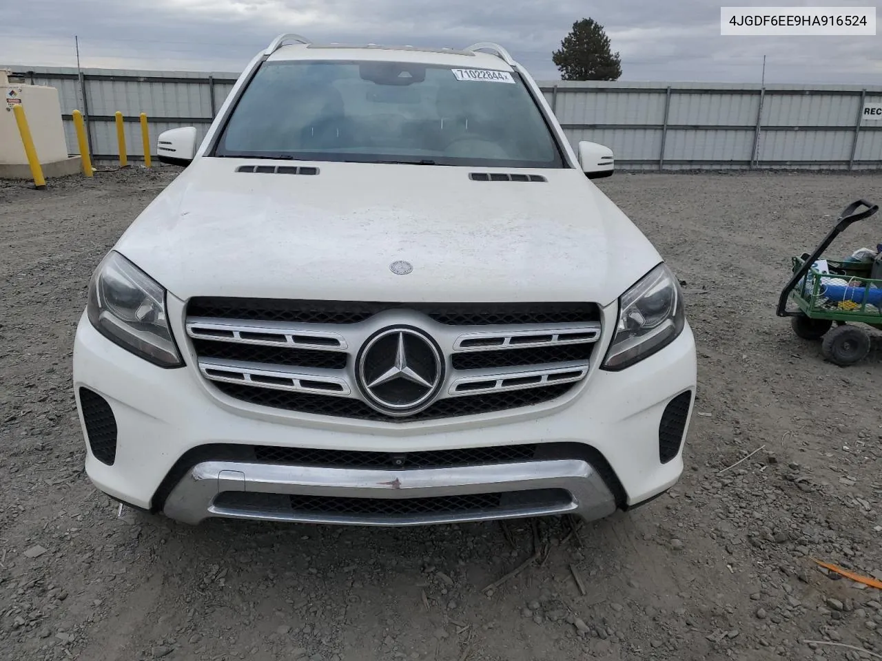 2017 Mercedes-Benz Gls 450 4Matic VIN: 4JGDF6EE9HA916524 Lot: 71022844