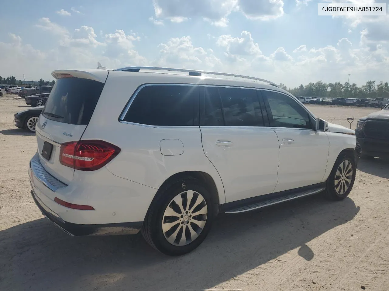 2017 Mercedes-Benz Gls 450 4Matic VIN: 4JGDF6EE9HA851724 Lot: 71825474