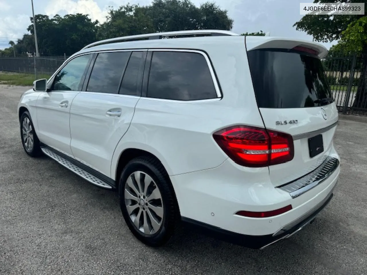 2017 Mercedes-Benz Gls 450 4Matic VIN: 4JGDF6EE0HA899323 Lot: 71956604