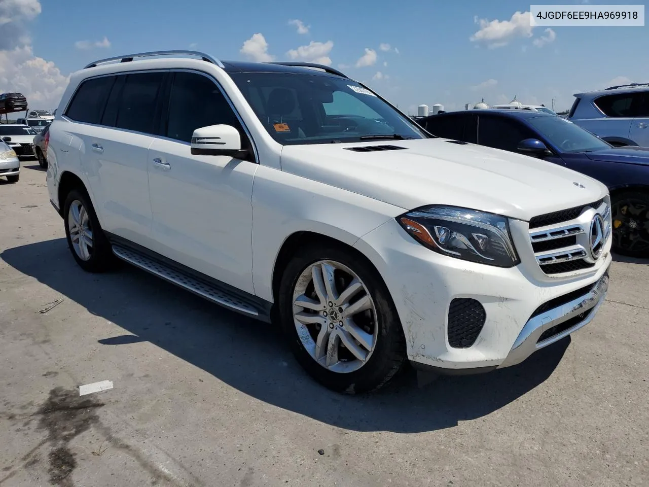 2017 Mercedes-Benz Gls 450 4Matic VIN: 4JGDF6EE9HA969918 Lot: 72507704