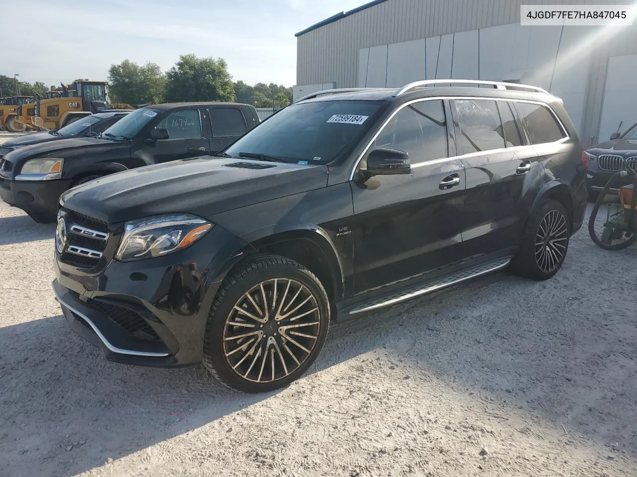 2017 Mercedes-Benz Gls 63 Amg 4Matic VIN: 4JGDF7FE7HA847045 Lot: 72599184