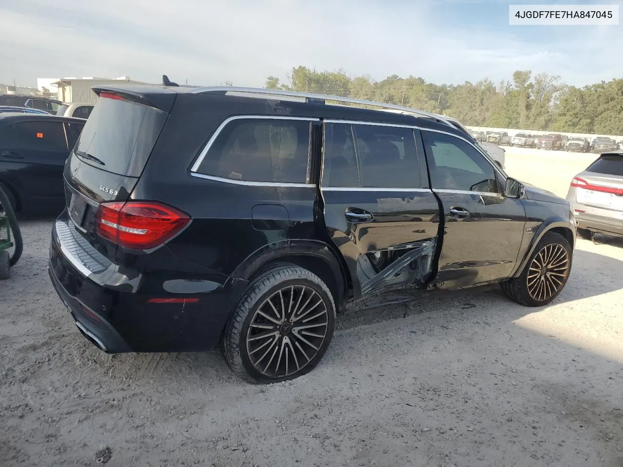 2017 Mercedes-Benz Gls 63 Amg 4Matic VIN: 4JGDF7FE7HA847045 Lot: 72599184