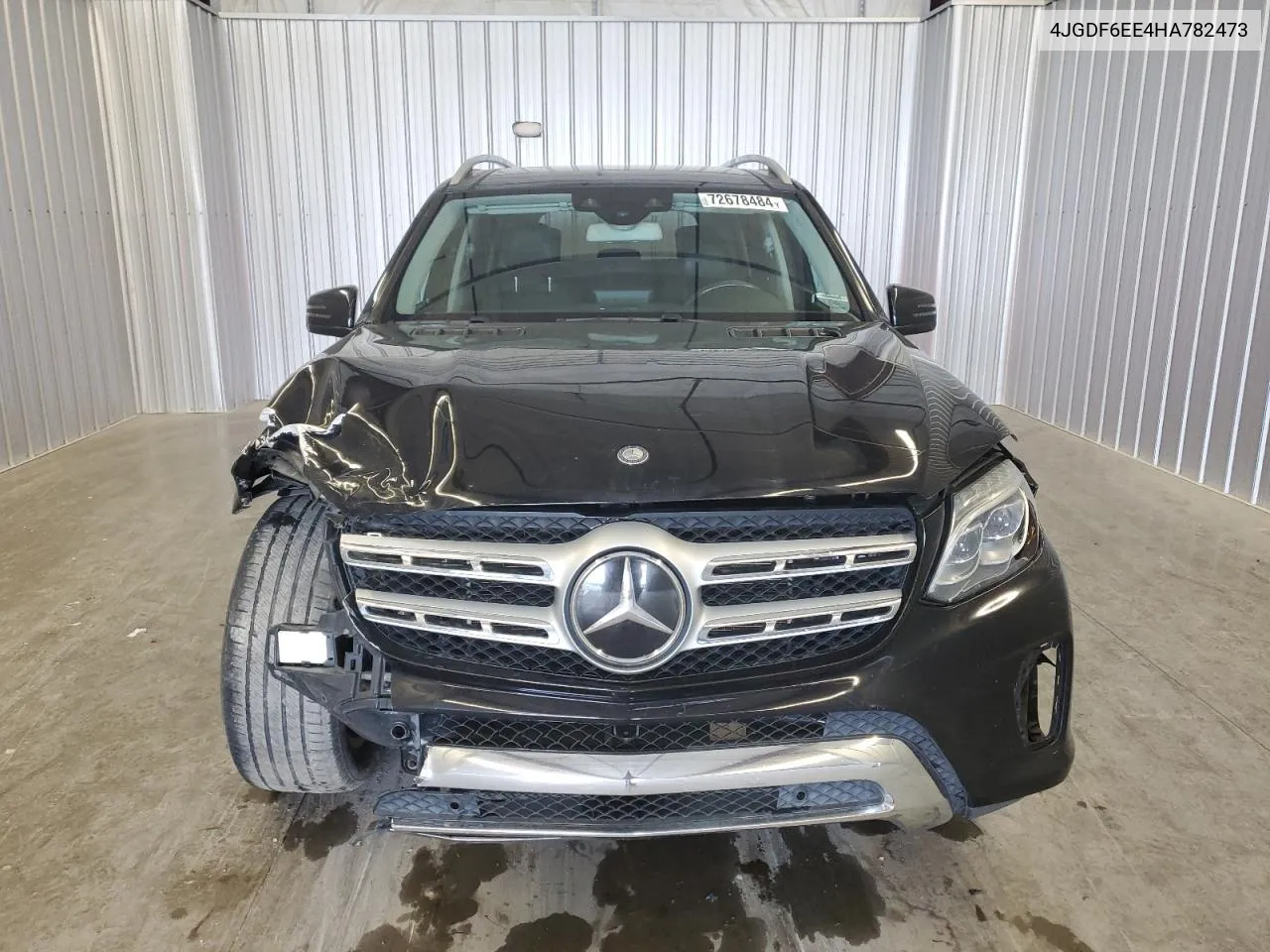 2017 Mercedes-Benz Gls 450 4Matic VIN: 4JGDF6EE4HA782473 Lot: 72678484