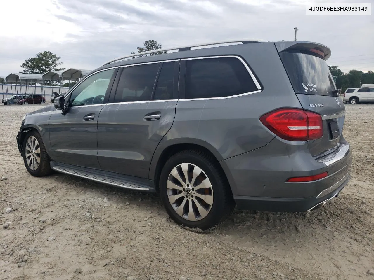 2017 Mercedes-Benz Gls 450 4Matic VIN: 4JGDF6EE3HA983149 Lot: 73326724