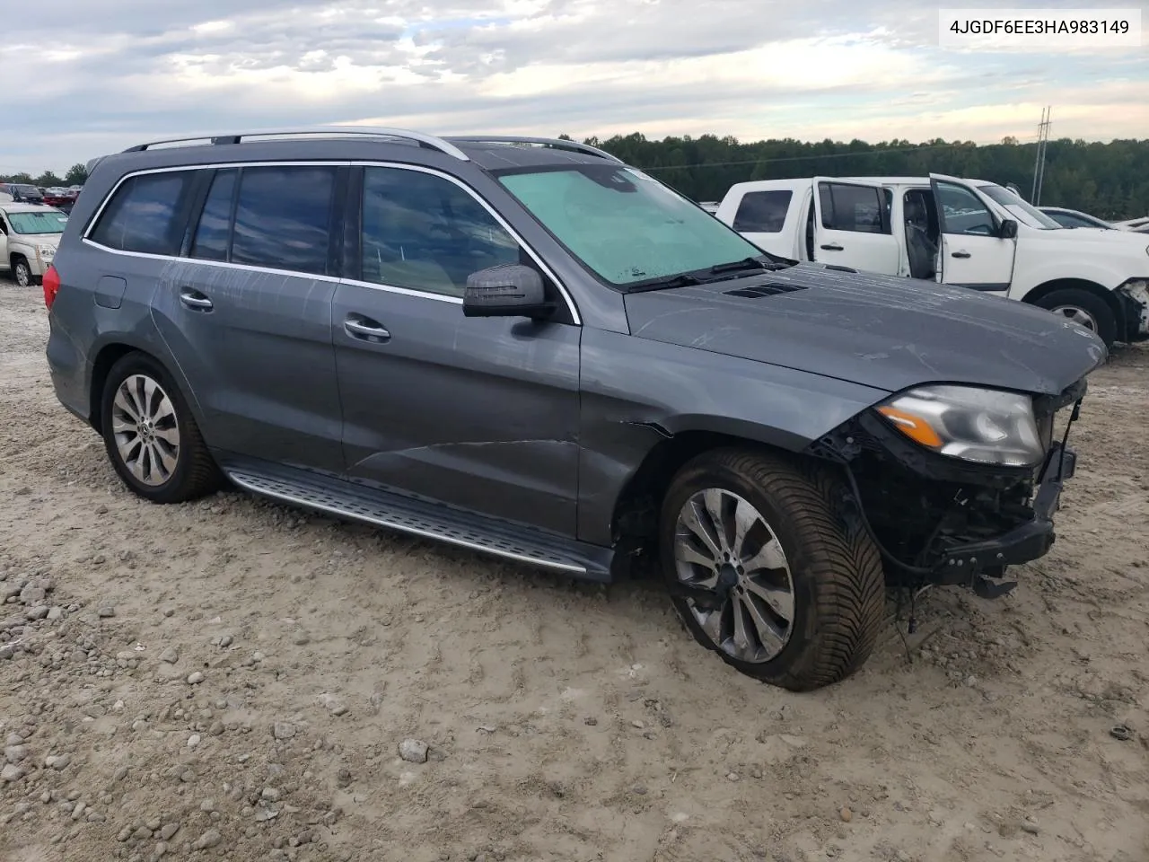 2017 Mercedes-Benz Gls 450 4Matic VIN: 4JGDF6EE3HA983149 Lot: 73326724