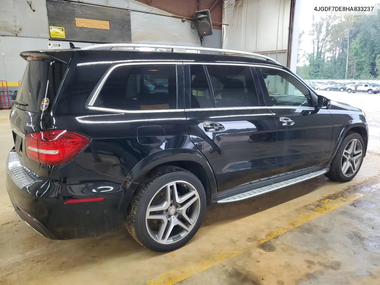 2017 Mercedes-Benz Gls 550 4Matic VIN: 4JGDF7DE8HA833237 Lot: 73340774