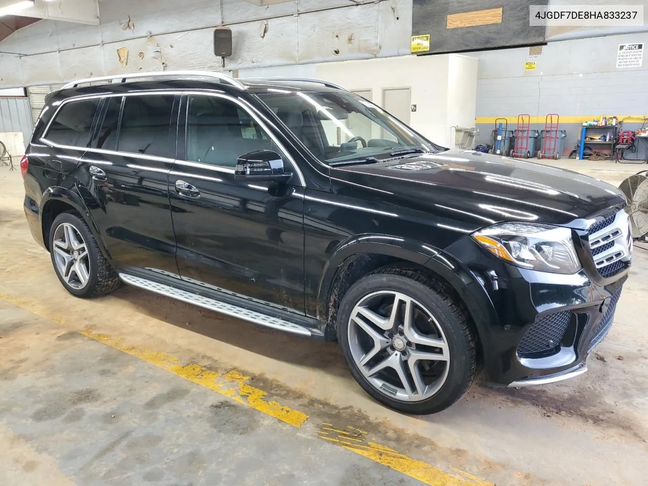 2017 Mercedes-Benz Gls 550 4Matic VIN: 4JGDF7DE8HA833237 Lot: 73340774