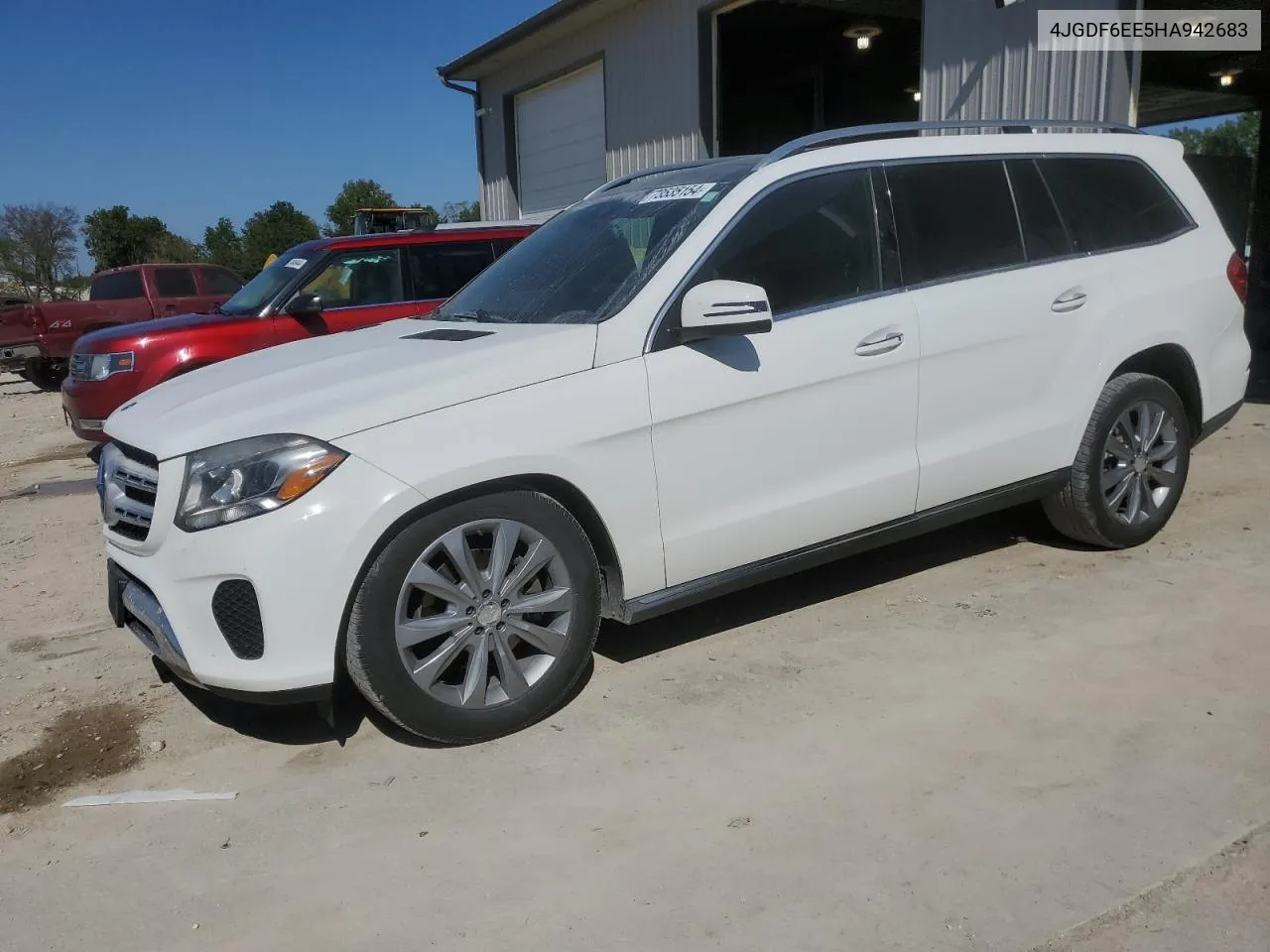 2017 Mercedes-Benz Gls 450 4Matic VIN: 4JGDF6EE5HA942683 Lot: 73535154