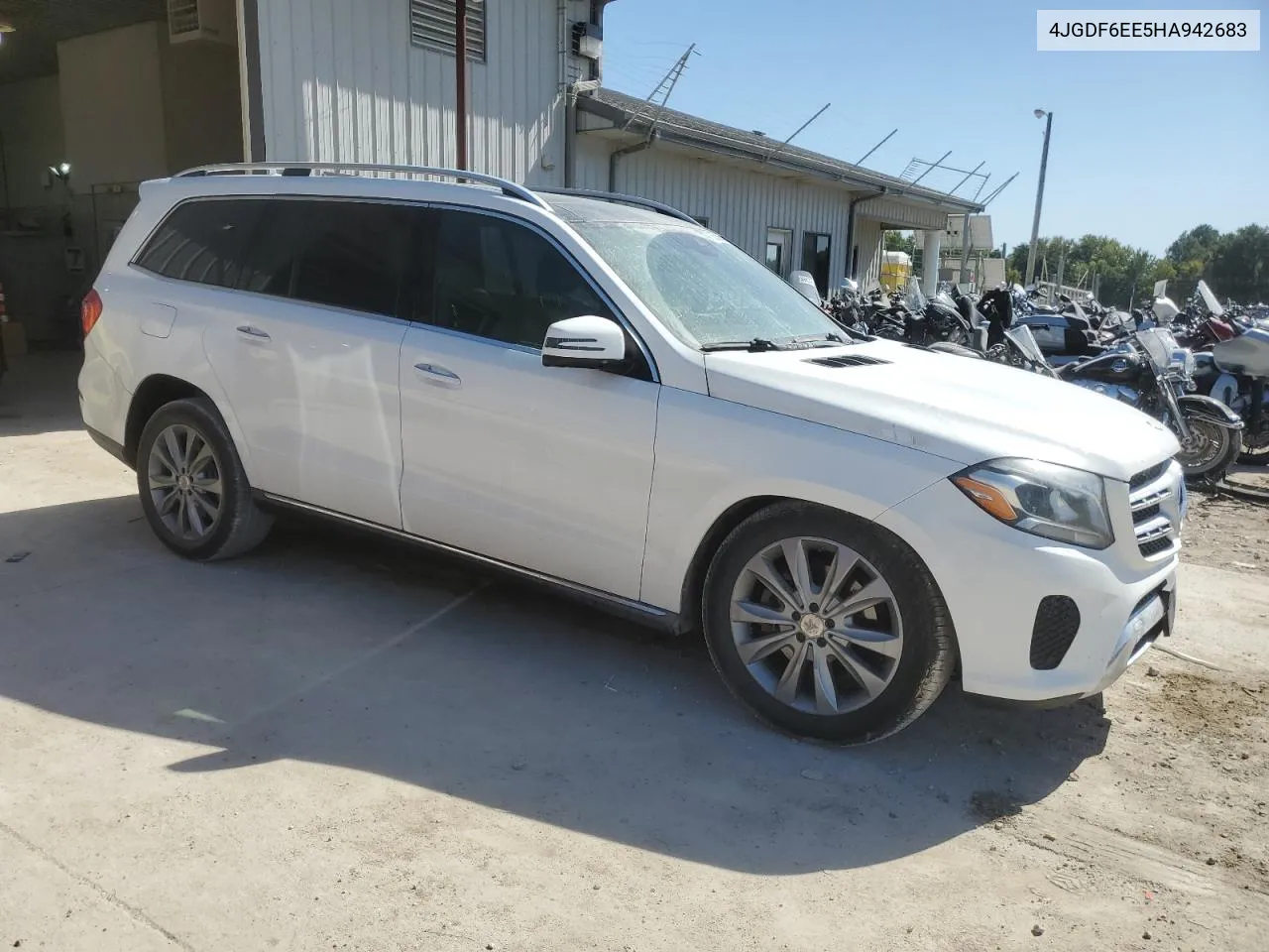 2017 Mercedes-Benz Gls 450 4Matic VIN: 4JGDF6EE5HA942683 Lot: 73535154