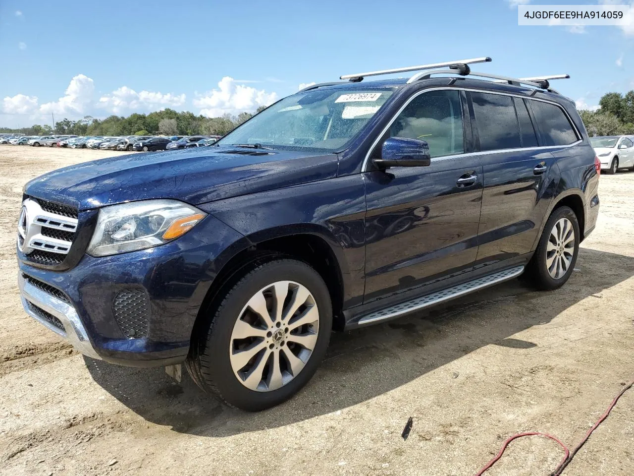 2017 Mercedes-Benz Gls 450 4Matic VIN: 4JGDF6EE9HA914059 Lot: 73726974