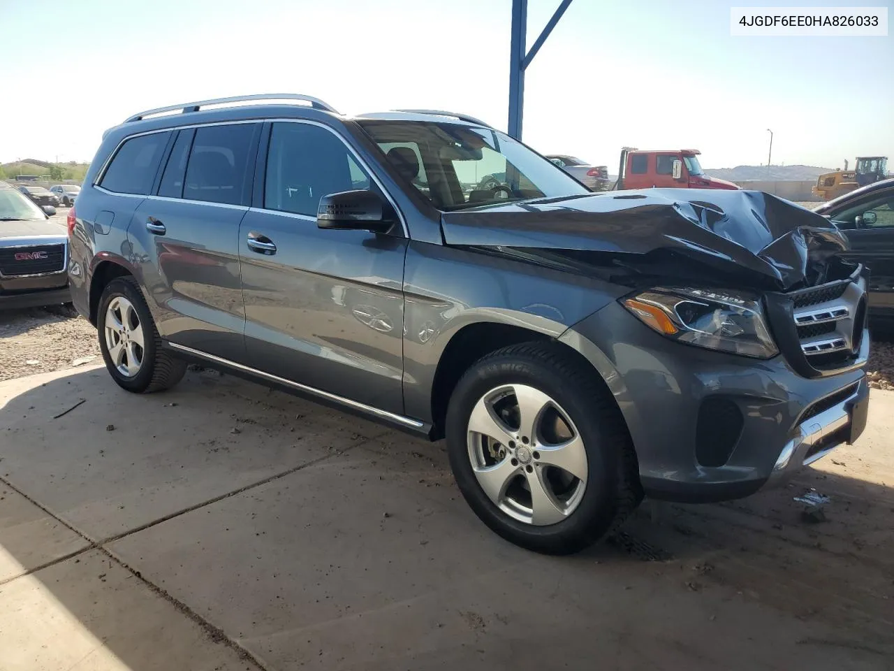 2017 Mercedes-Benz Gls 450 4Matic VIN: 4JGDF6EE0HA826033 Lot: 73876834