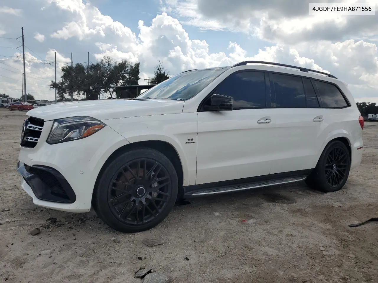 2017 Mercedes-Benz Gls 63 Amg 4Matic VIN: 4JGDF7FE9HA871556 Lot: 74017774