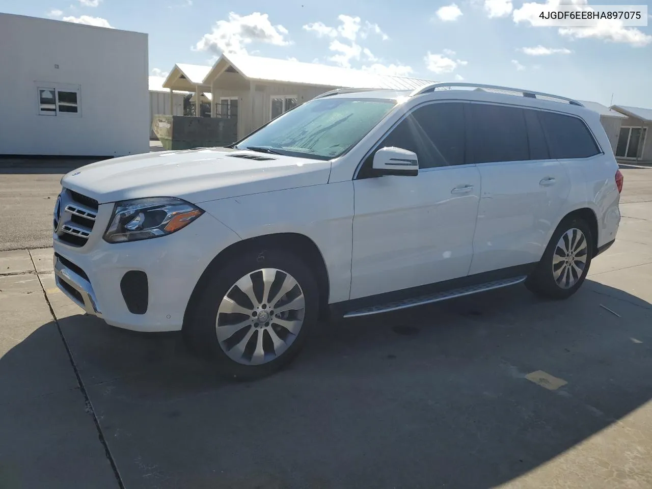 2017 Mercedes-Benz Gls 450 4Matic VIN: 4JGDF6EE8HA897075 Lot: 74218194