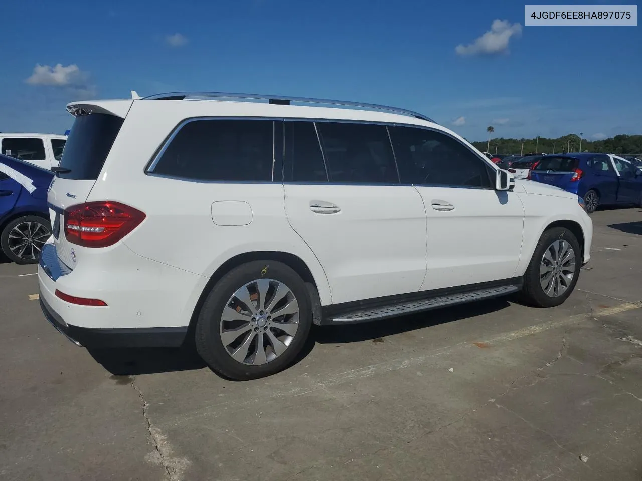 2017 Mercedes-Benz Gls 450 4Matic VIN: 4JGDF6EE8HA897075 Lot: 74218194