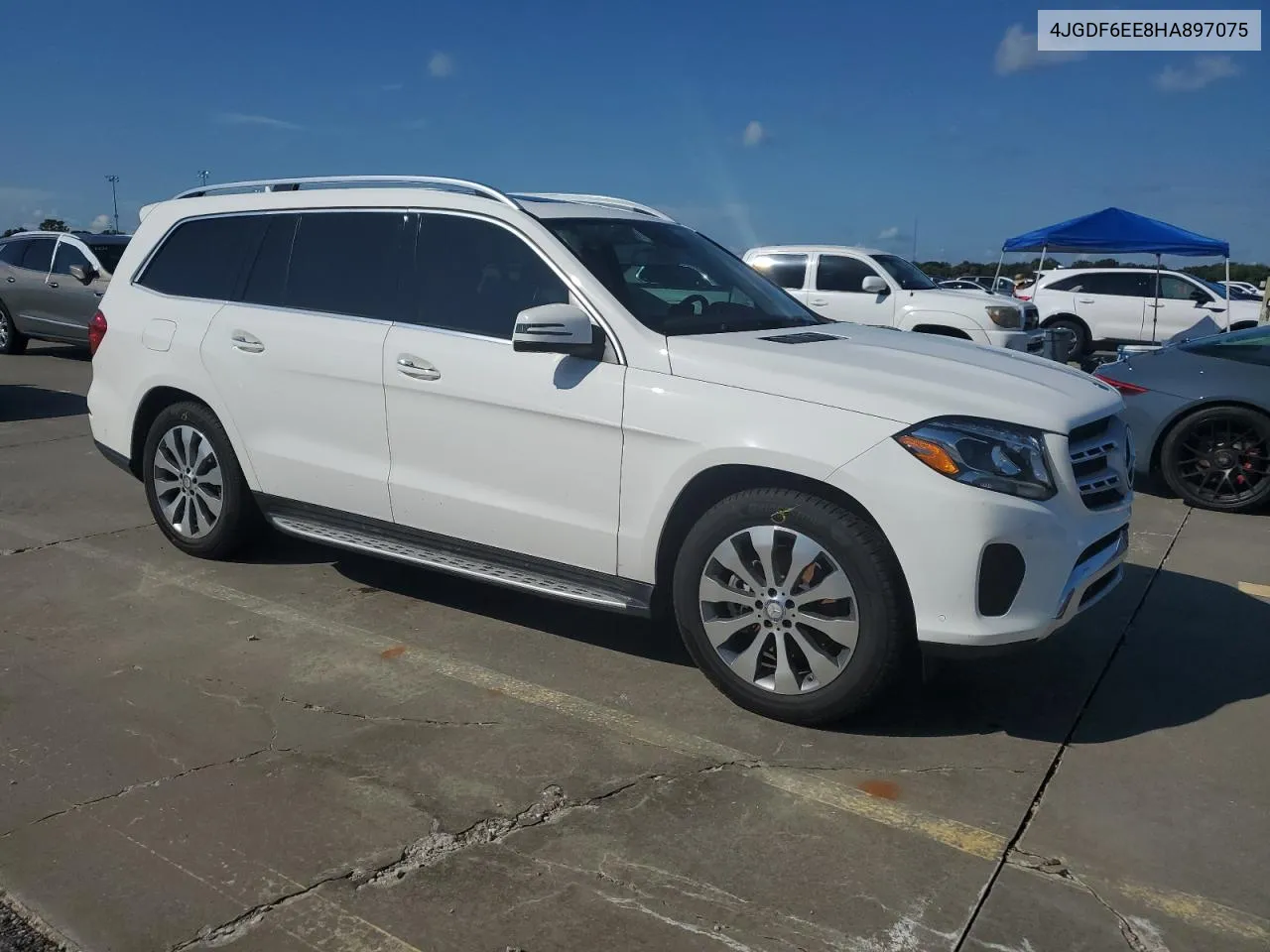 2017 Mercedes-Benz Gls 450 4Matic VIN: 4JGDF6EE8HA897075 Lot: 74218194