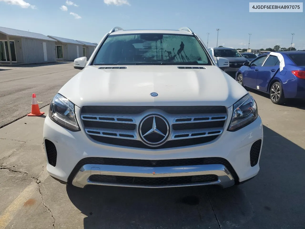 2017 Mercedes-Benz Gls 450 4Matic VIN: 4JGDF6EE8HA897075 Lot: 74218194