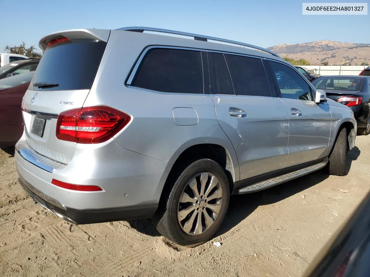 2017 Mercedes-Benz Gls 450 4Matic VIN: 4JGDF6EE2HA801327 Lot: 74262004