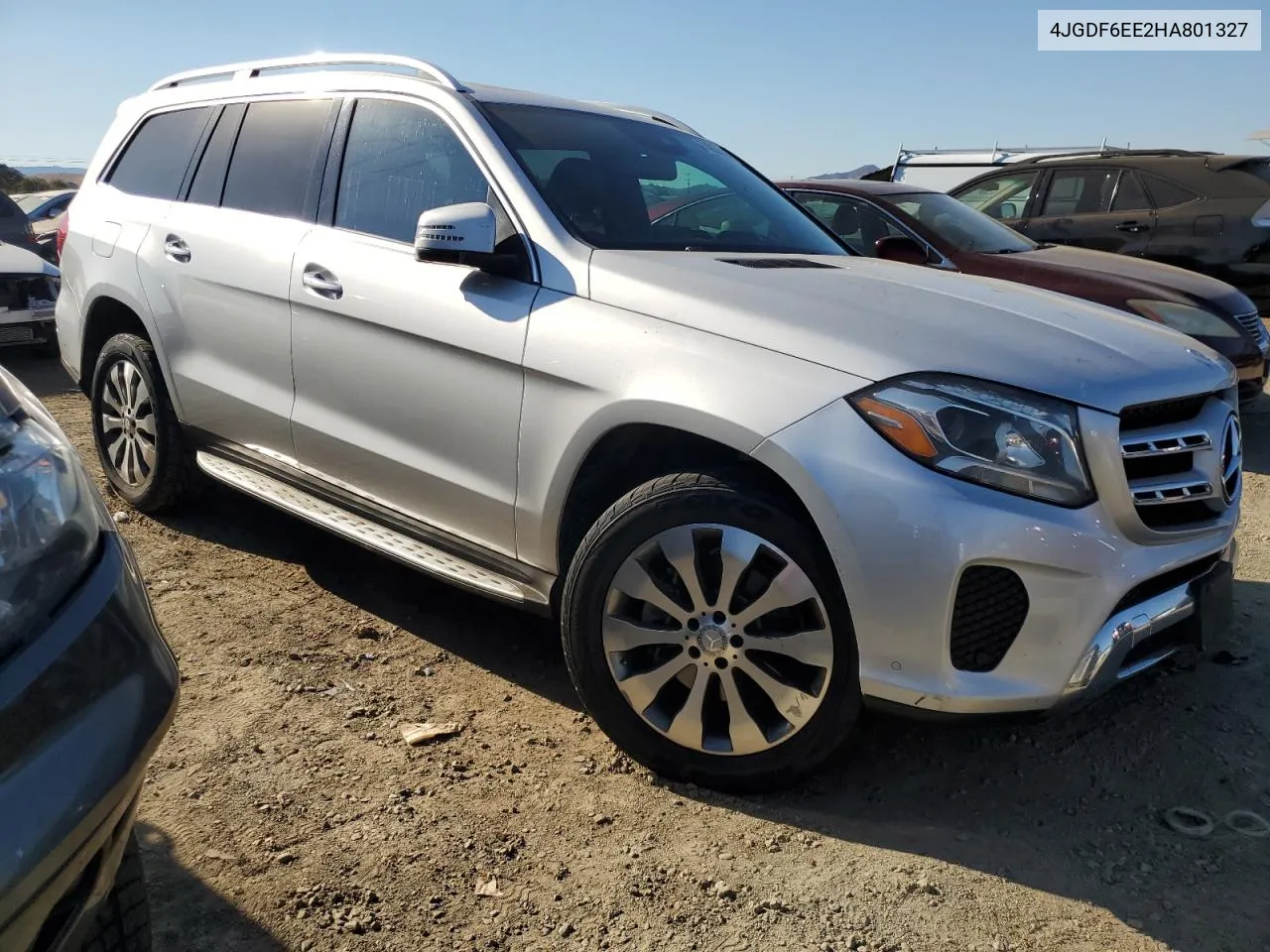 2017 Mercedes-Benz Gls 450 4Matic VIN: 4JGDF6EE2HA801327 Lot: 74262004