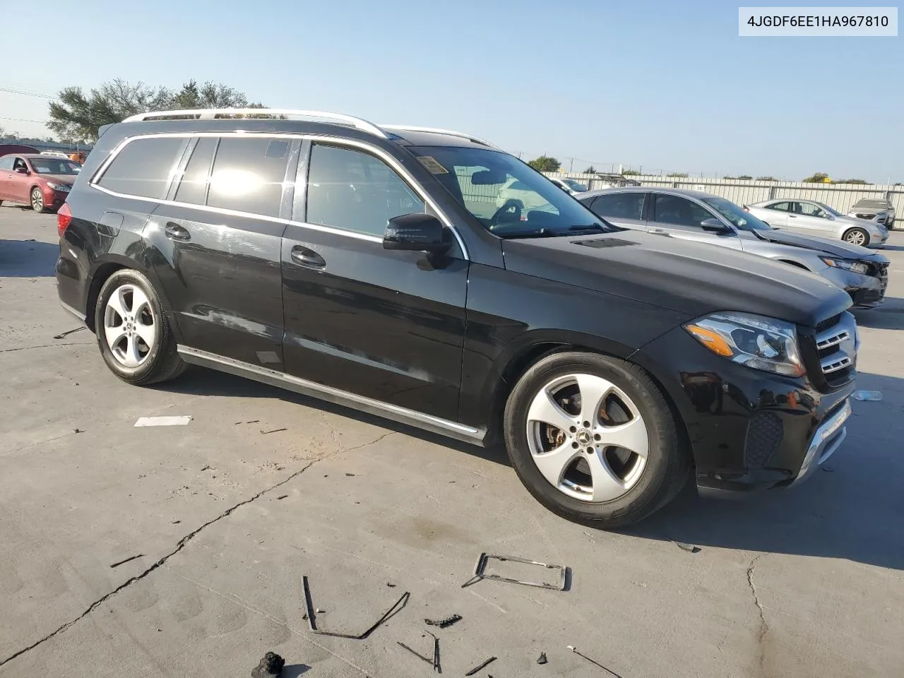 2017 Mercedes-Benz Gls 450 4Matic VIN: 4JGDF6EE1HA967810 Lot: 74799164